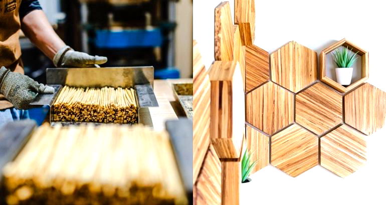 Canadian startup is transforming millions of used, discarded chopsticks into home decor and furniture