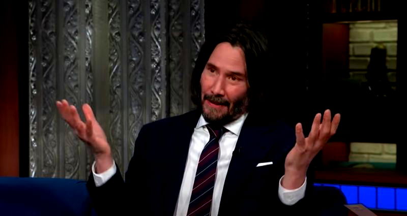 Keanu Reeves says he wasn’t really sad in the ‘Sad Keanu’ meme photo