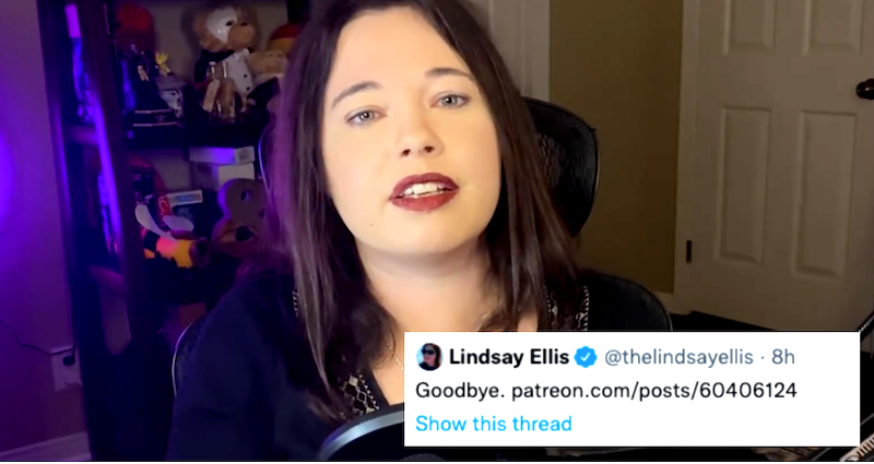 Lindsay Ellis quits YouTube months after igniting controversy with a tweet comparing ‘Raya’ to ‘Avatar’