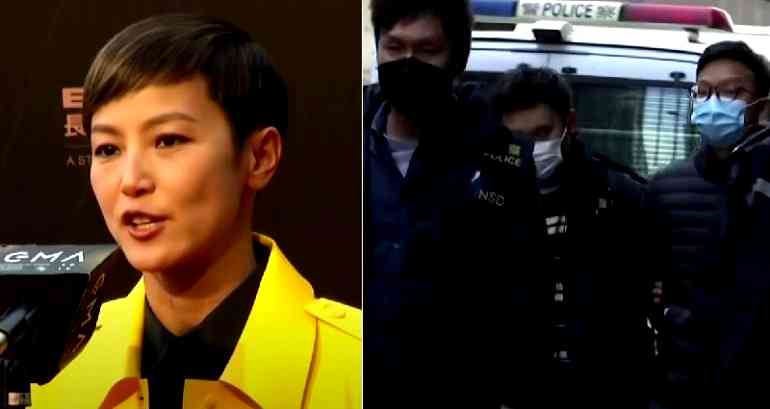 Pro-democracy Cantopop star Denise Ho arrested by Hong Kong police for sedition