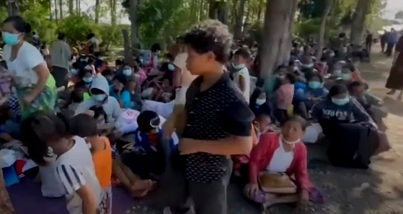 Karen people flee to Thailand as Myanmar’s junta carry on with attacks
