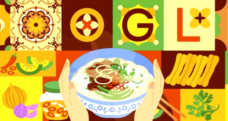 Google celebrates ‘Day of Phở’ with Vietnamese motif-inspired Doodle by Hanoi-based artist