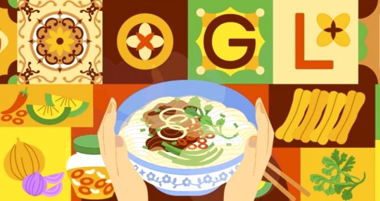 Google celebrates ‘Day of Phở’ with Vietnamese motif-inspired Doodle by Hanoi-based artist