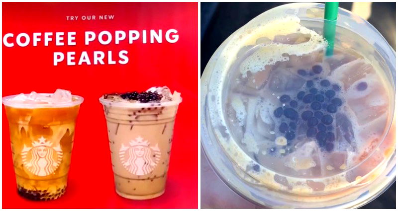 Viral TikTok reveals Starbucks U.S. is testing out ‘coffee popping pearls’