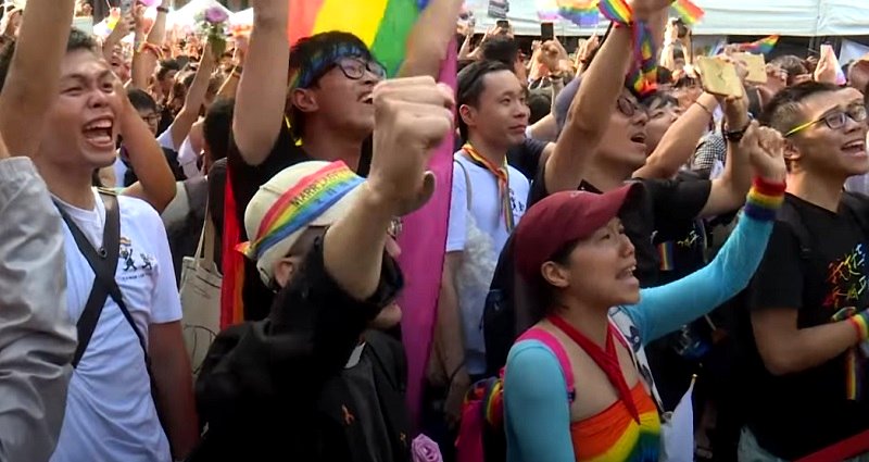 International couple challenges Taiwan’s same-sex marriage law