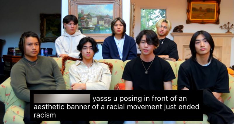 TikTok influencers North Star Boys accused of using Stop Asian Hate mural for ‘thirst trap’ photo