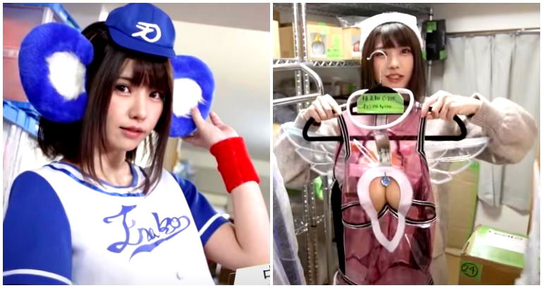 Japanese woman who makes $90,000 a month cosplaying shows off her costume warehouse in video