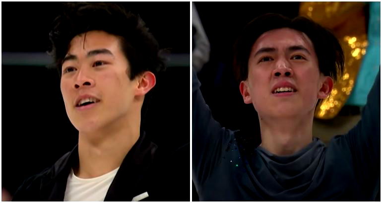 Nathan Chen smashes record, Vincent Zhou finishes third at US Figure Skating Championships