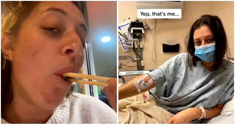‘I will definitely eat sushi again!’: California woman hospitalized after eating 32 rolls at buffet