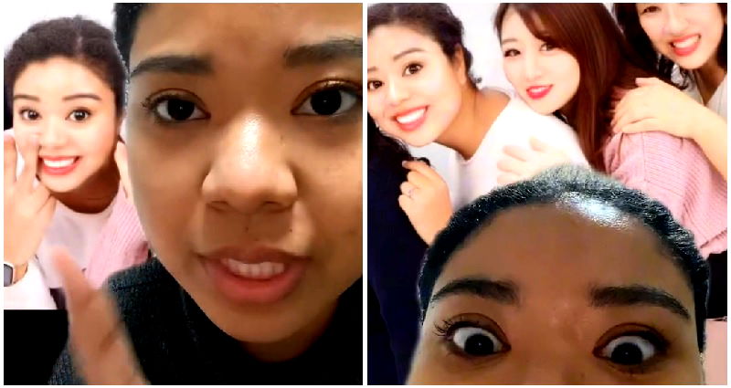 ‘My Caucasian counterpart’: Black TikToker calls out Japanese purikura photo booth for lightening her skin