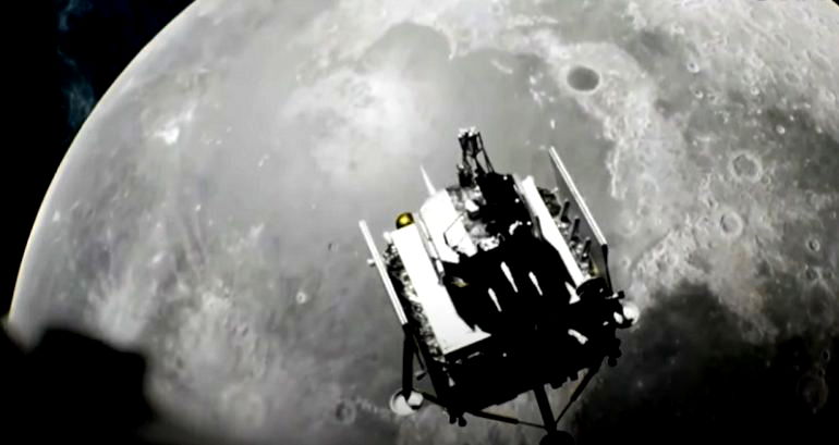 China’s Chang’E 5 lunar lander is first in history to find water on the moon up close