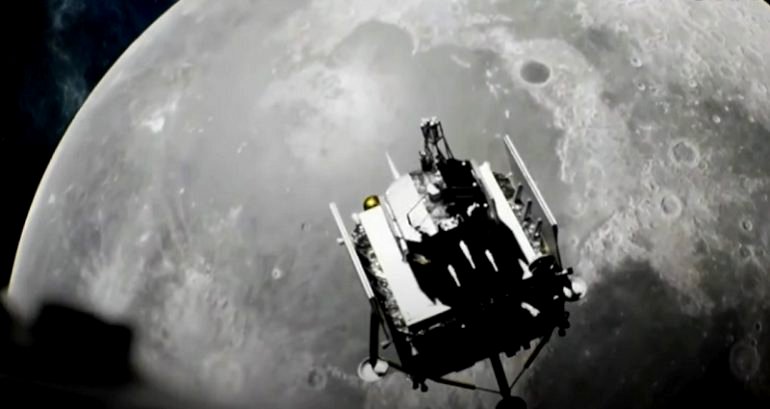 China’s Chang’E 5 lunar lander is first in history to find water on the moon up close