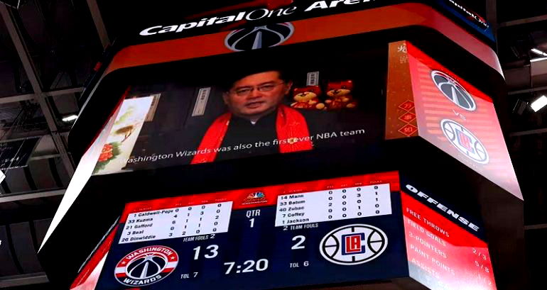 NBA fans shown Chinese ambassador’s message amid criticism of players allegedly benefiting from Xinjiang forced labor