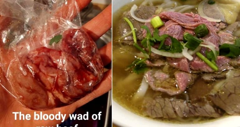 Phở restaurant in Iowa criticized as ‘lazy,’ ‘disgusting’ for including raw beef slices in phở order