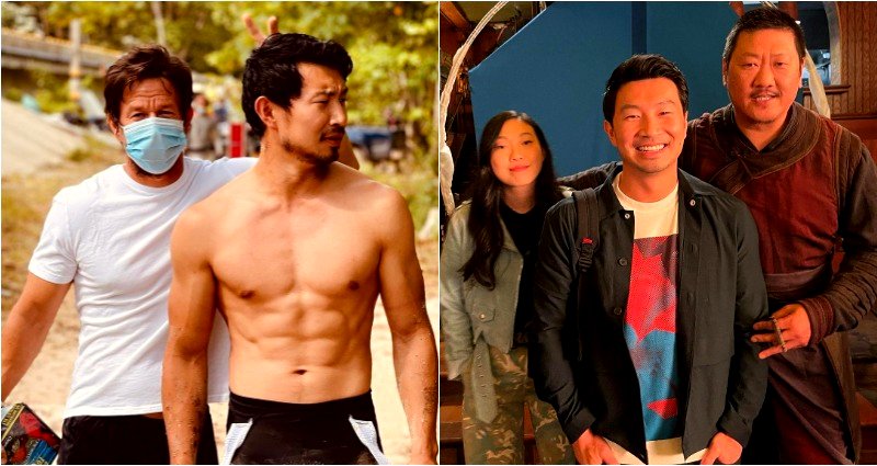 Simu Liu shares behind-the-scenes abs from new film ‘Arthur the King’