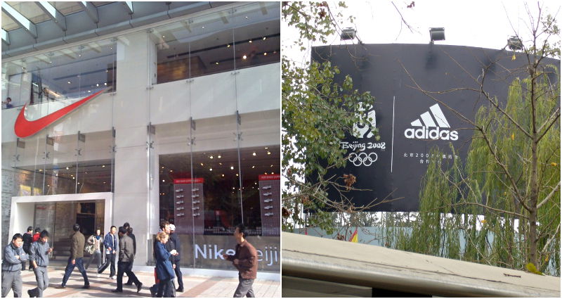 Adidas china shop controversy instagram