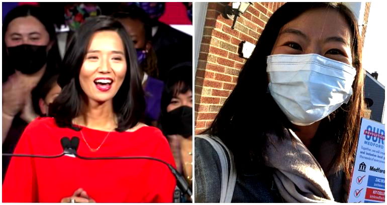 Protester interrupts Boston press conference by heckling Asian American woman he mistook for Mayor Wu