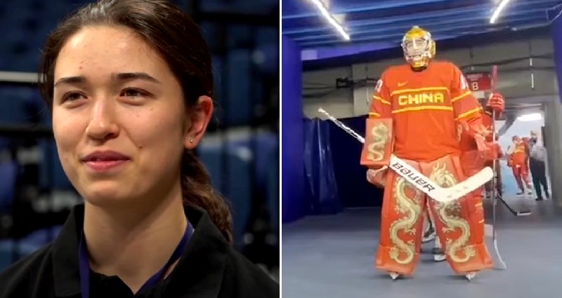 Canada-born goalie for Team China reveals she is prohibited from speaking English in interviews