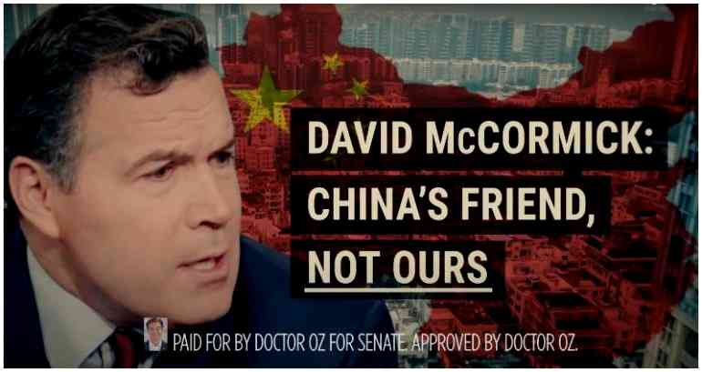 ‘China sent us COVID’: Dr. Oz says he’s not ‘China’s friend’ in Pennsylvania senate ad targeting opponent