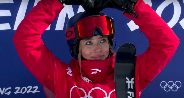 US-born freeskier Eileen Gu wins second medal at the Beijing Olympics with silver finish in slopestyle