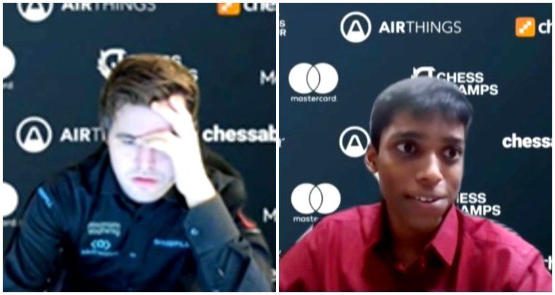 16-year-old from India is youngest ever to defeat Magnus Carlsen during his World Chess Champion reign