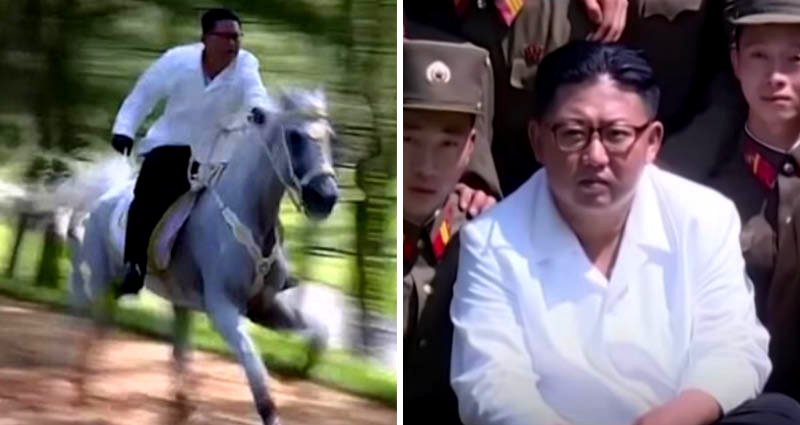North Korean leader Kim Jong-un rides white horse, limps in new documentary celebrating his achievements