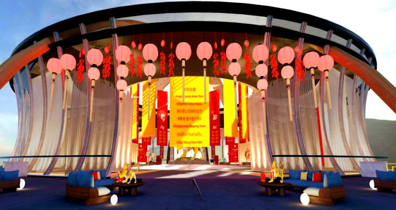 Learn your 2022 Chinese Zodiac fortunes in McDonald’s feng shui-informed VR hall designed by Humberto Leon