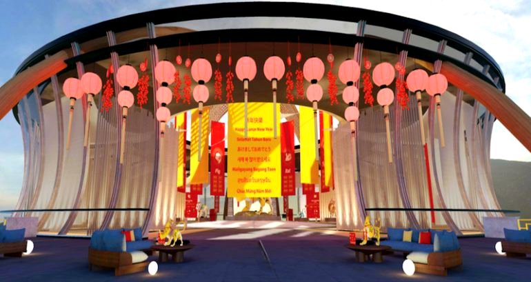 Learn your 2022 Chinese Zodiac fortunes in McDonald’s feng shui-informed VR hall designed by Humberto Leon