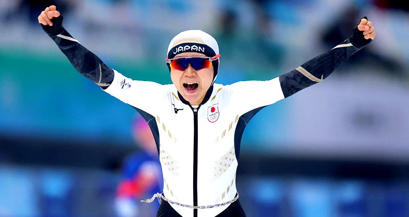 Speed skater Miho Takagi finally strikes gold after 3 silver finishes at Beijing Winter Olympics