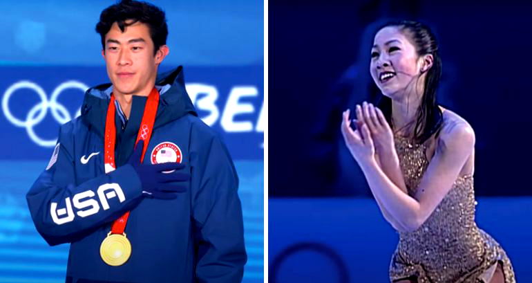 Nathan Chen pays tribute to mother Hetty Wang, Olympian Michelle Kwan after historic gold win in Beijing