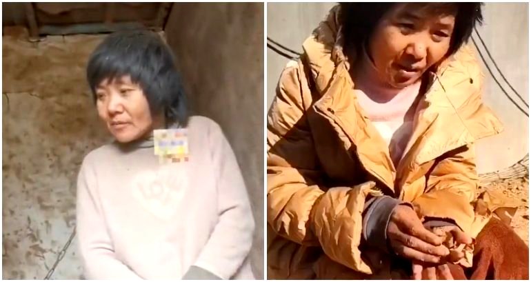 Growing public outrage over video of chained woman in shed leads to investigation by Chinese authorities