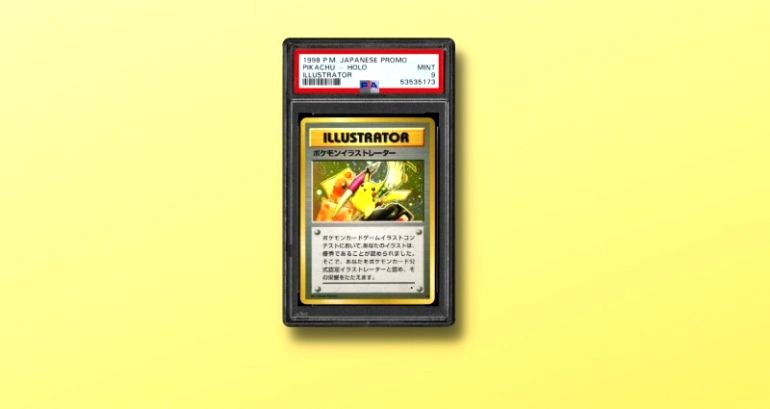 Rare 1998 Pokémon card of Pikachu sells for record-breaking $900,000 at auction