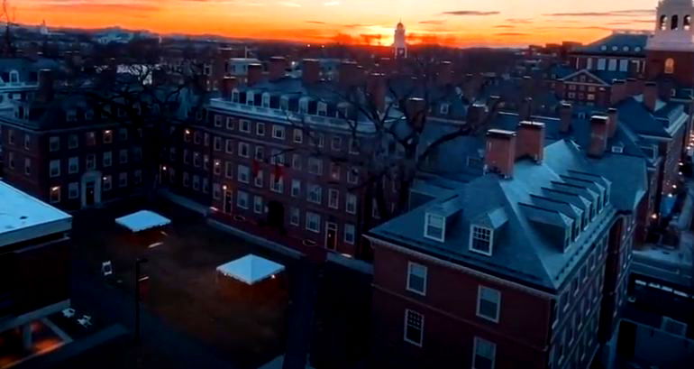 Flyers with anti-Asian slurs posted to Harvard UC president’s door days after separate alleged vandalism