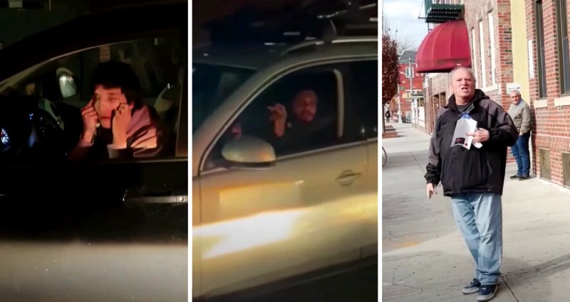 Asian Reddit user shares video compilation of racists reacting to being asked not to block a driveway