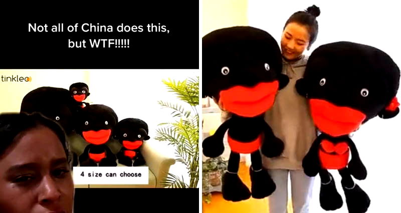 Video of Black racist caricature doll sold on Chinese retail site goes viral