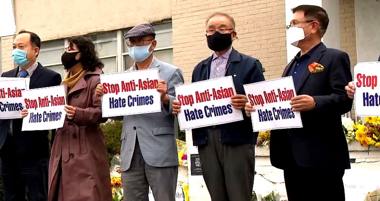 Rally against anti-Asian hate crimes honors Atlanta spa shooting victims ahead of 1-year anniversary