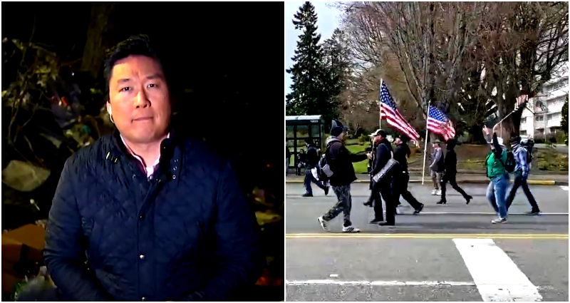 Seattle reporter of 20 years says he was fired for covering Proud Boys march