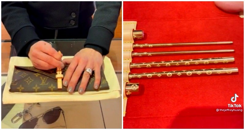 These retail for only $1,640': TikTok video of Louis Vuitton chopsticks  goes viral