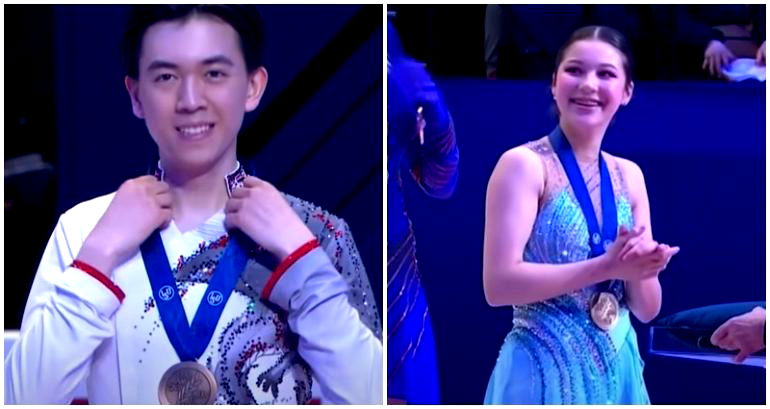 Vincent Zhou, Alysa Liu and Madison Chock win medals at 2022 World Figure Skating Championships