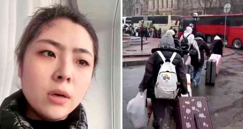 Chinese nationals stranded in Ukraine fear local anger over their government’s support for Putin