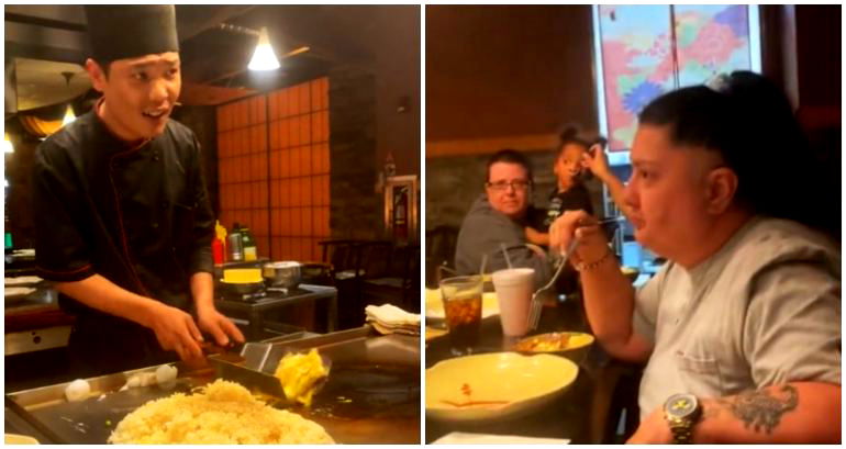 TikTok video of diner offended by hibachi chef’s misunderstood Kobe Bryant reference goes viral