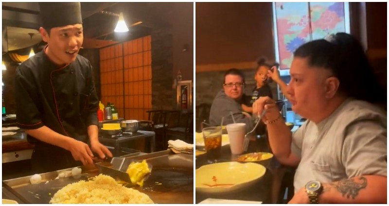 TikTok video of diner offended by hibachi chef’s misunderstood Kobe Bryant reference goes viral