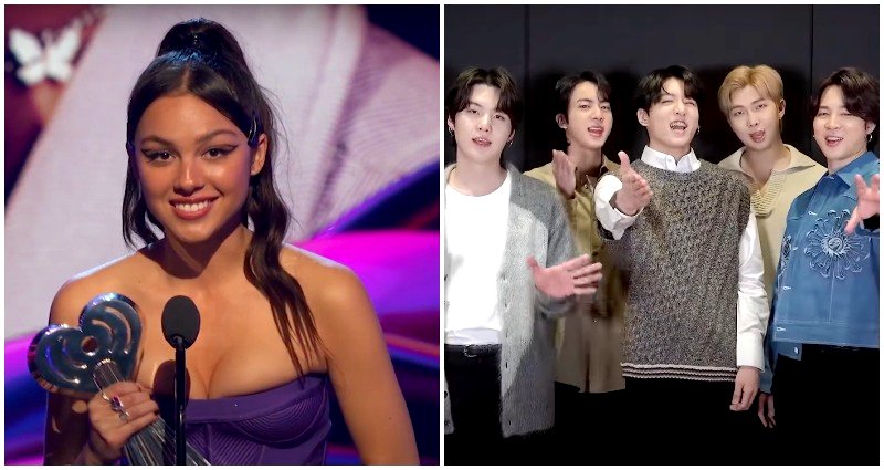 BTS, Olivia Rodrigo, Bella Poarch among winners at the 2022 iHeartRadio Music Awards