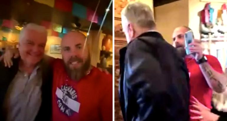 Conspiracy theorist harasses Nevada governor and Asian wife at restaurant with ‘racist threats’