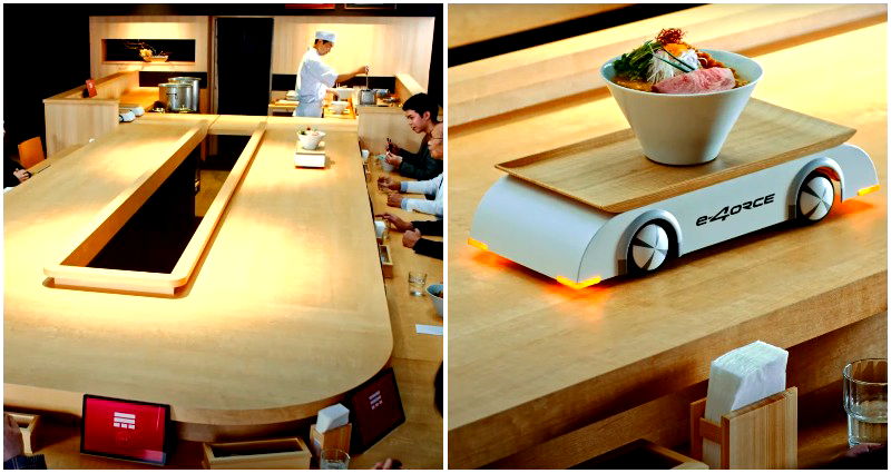 Watch: Self-driving ‘car’ that delivers ramen on the counter with no spills to dine-in customers