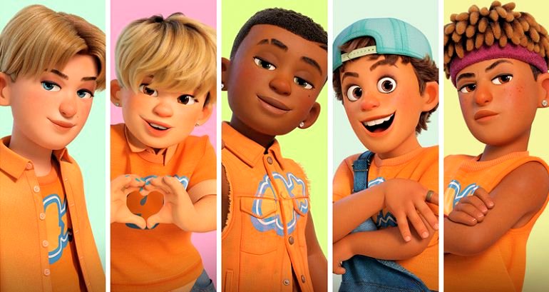 ‘It just felt good to be seen’: ‘Turning Red’ boy band 4*Town on Asian representation in Pixar’s new movie