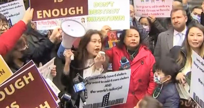 Hundreds Gather In NYC Chinatown To Protest The Development Of A New 24 ...