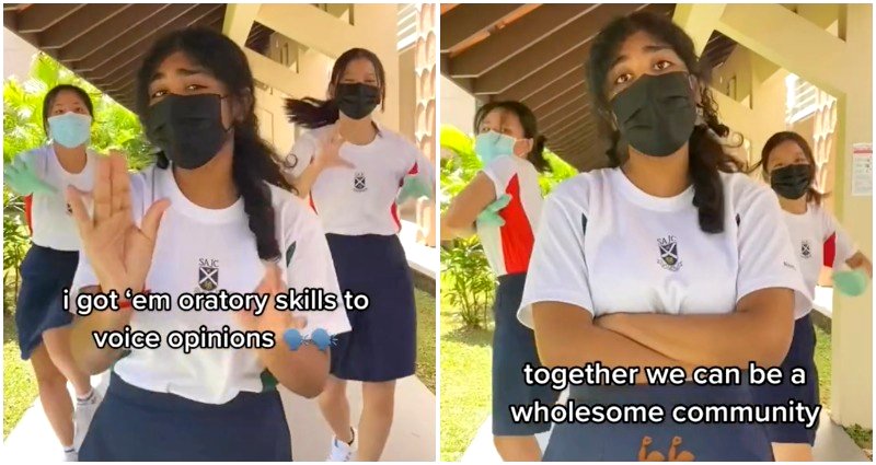Singapore student lands the internet’s endorsement for her student council election with TikTok rap video