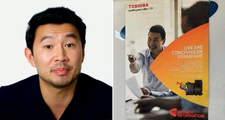 ‘Now we are enemies’: Simu Liu reacts to Toshiba using his stock photo for printer instruction booklet
