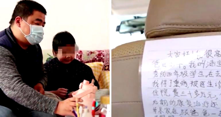 Chinese girl’s letter asking for good ride-hailing reviews for her ‘chubby’ driver father goes viral